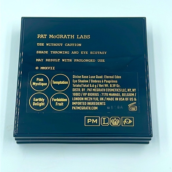 Pat McGrath Labs Divine Rose Luxe Quad: Eternal Eden Eye Shadow Quad (NWT) - Picture 5 of 6